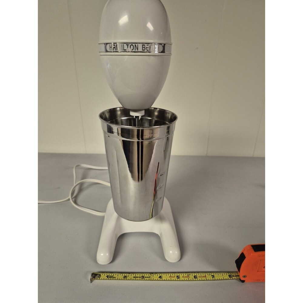 Hamilton Beach Drink Master 727ST White Classic Blender Milkshake Mixer Tested